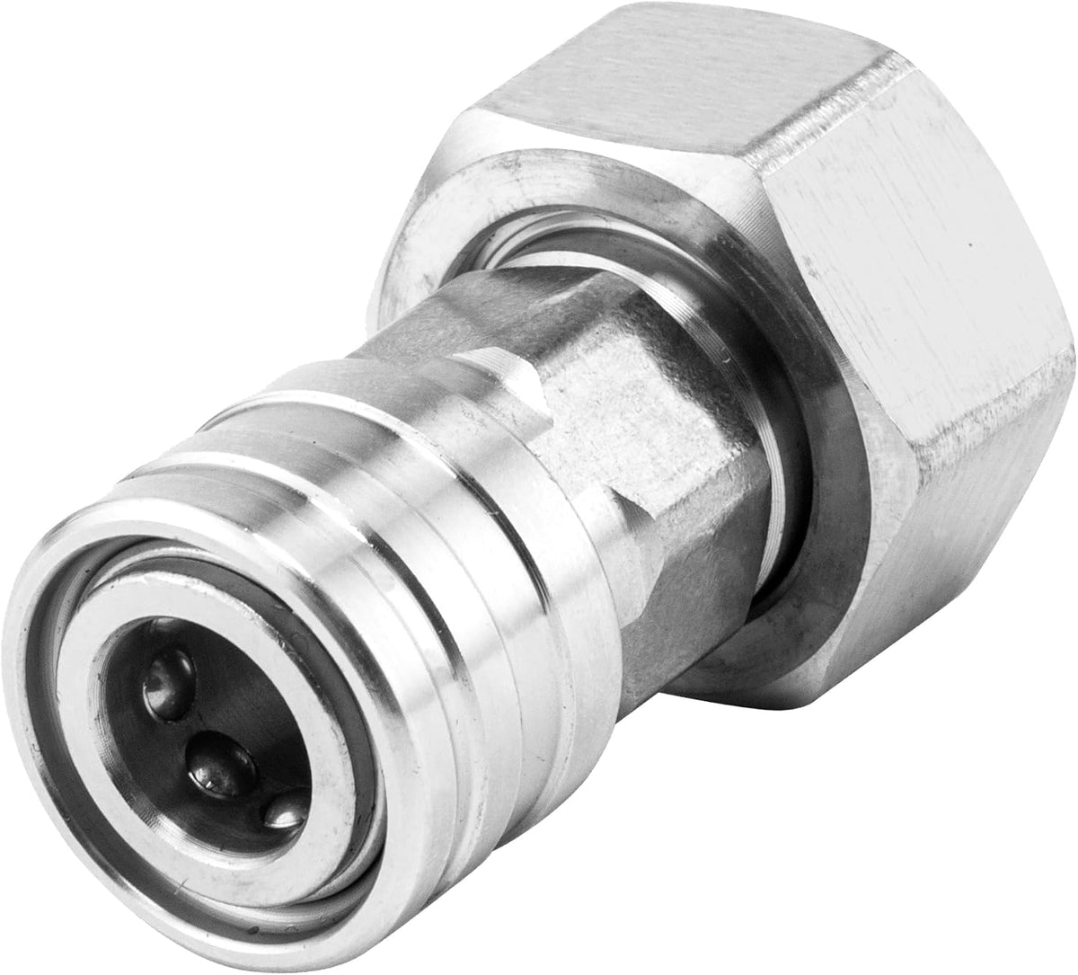 Garden Hose to Pressure Washer Adapter, Stainless Steel, 1Pack