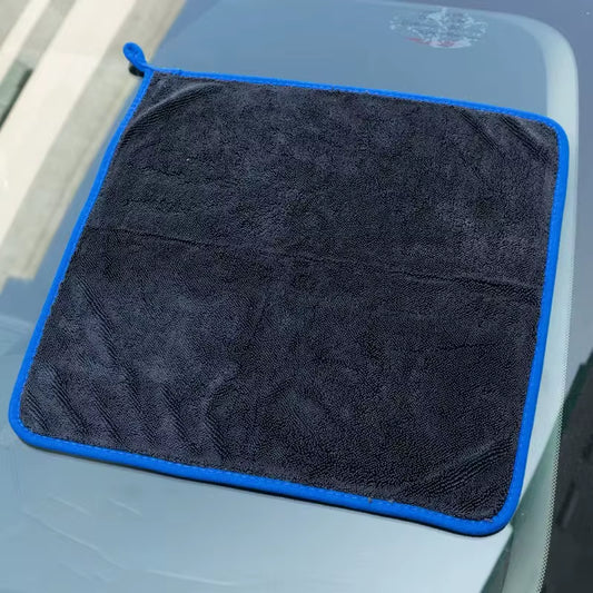 1Pc Extra Large Car Towel - Ultra Absorbent Soft Non-Shedding No Stripe Quick Dry Detailing Cloth 24X35 Inches
